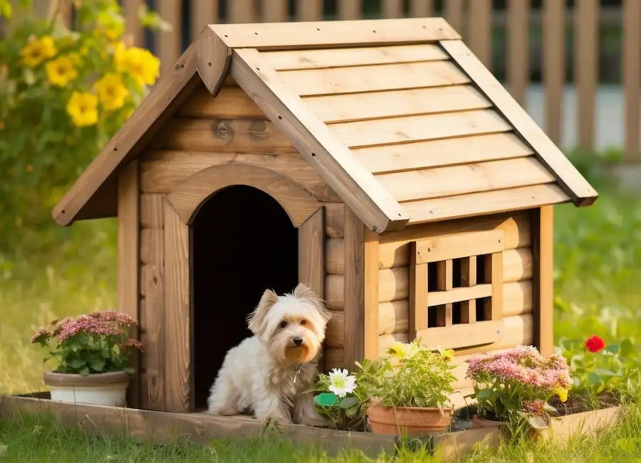 How to Build a Doghouse Based on Your Dog's Size sharingideas.me