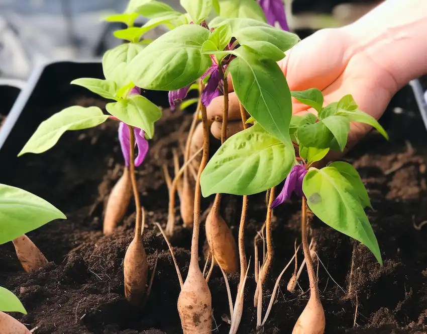A Guide to Growing Sweet Potato Slips from StoreBought Potatoes