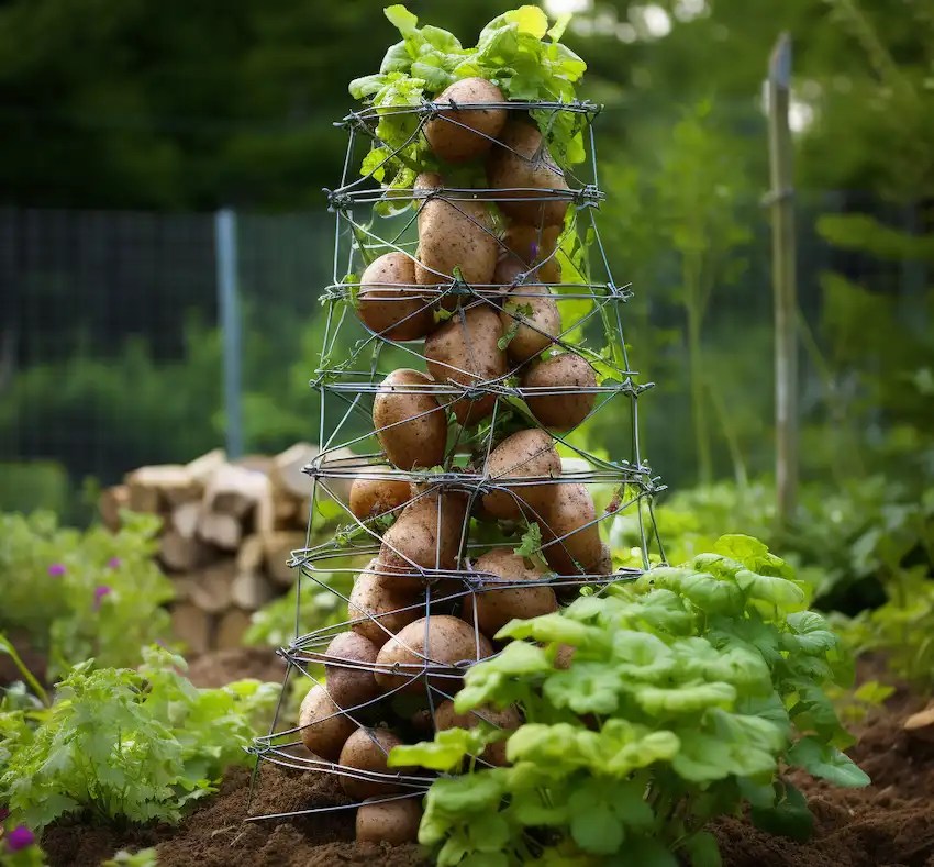 How to Build a Potato Tower A StepbyStep Guide to Efficient Gardening sharingideas.me