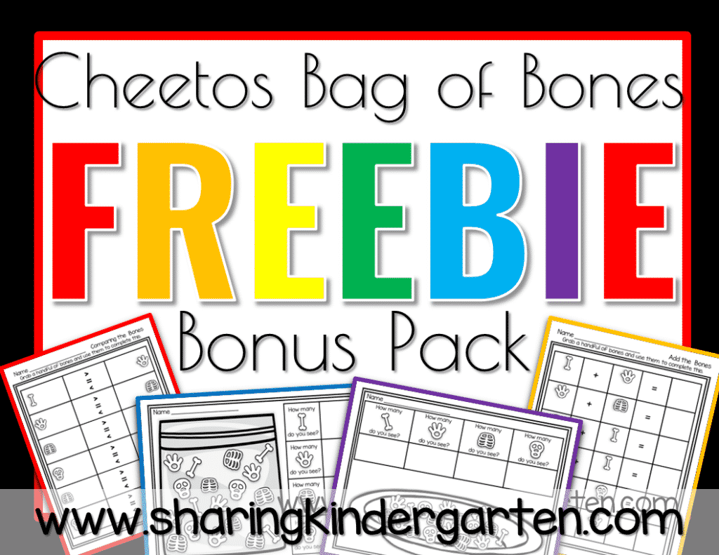 Fun Bag of Bones Learning Activity & Freebie File Sharing Kindergarten