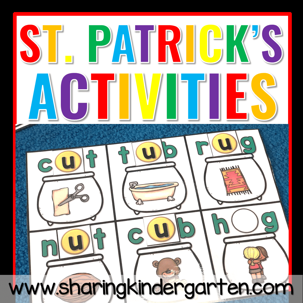 St. Patrick's Day Activities Sharing Kindergarten