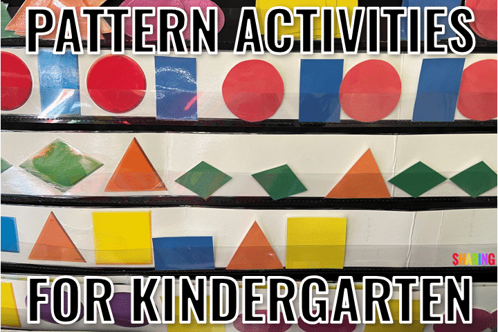 Exploring Pattern Activities in Kindergarten: Engaging Young Minds with