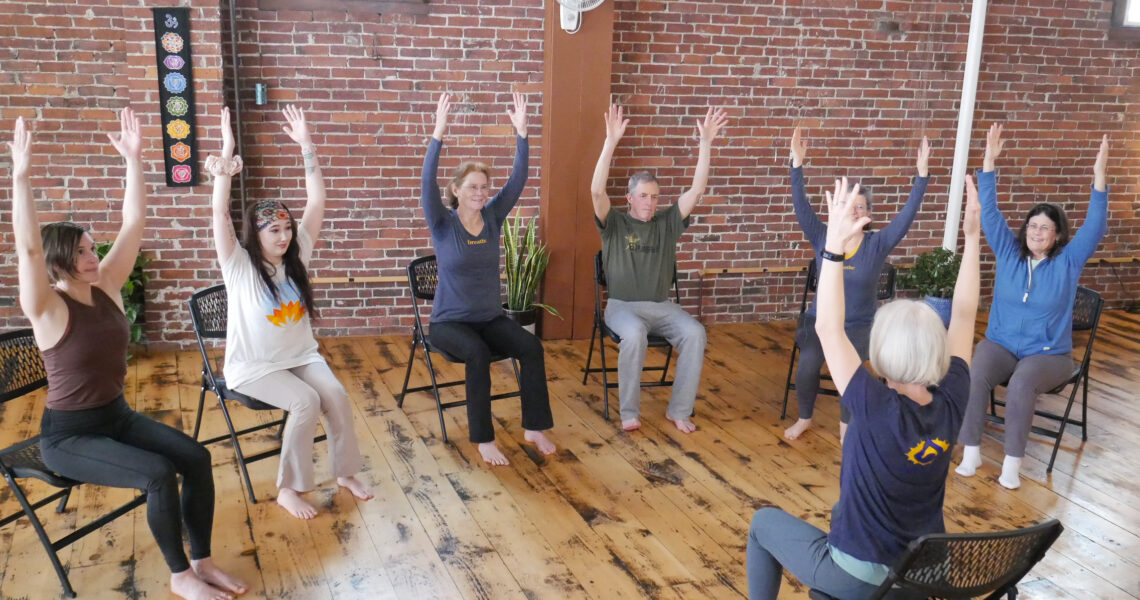 Chair Yoga & Yoga for Seniors Training Sharing Yoga
