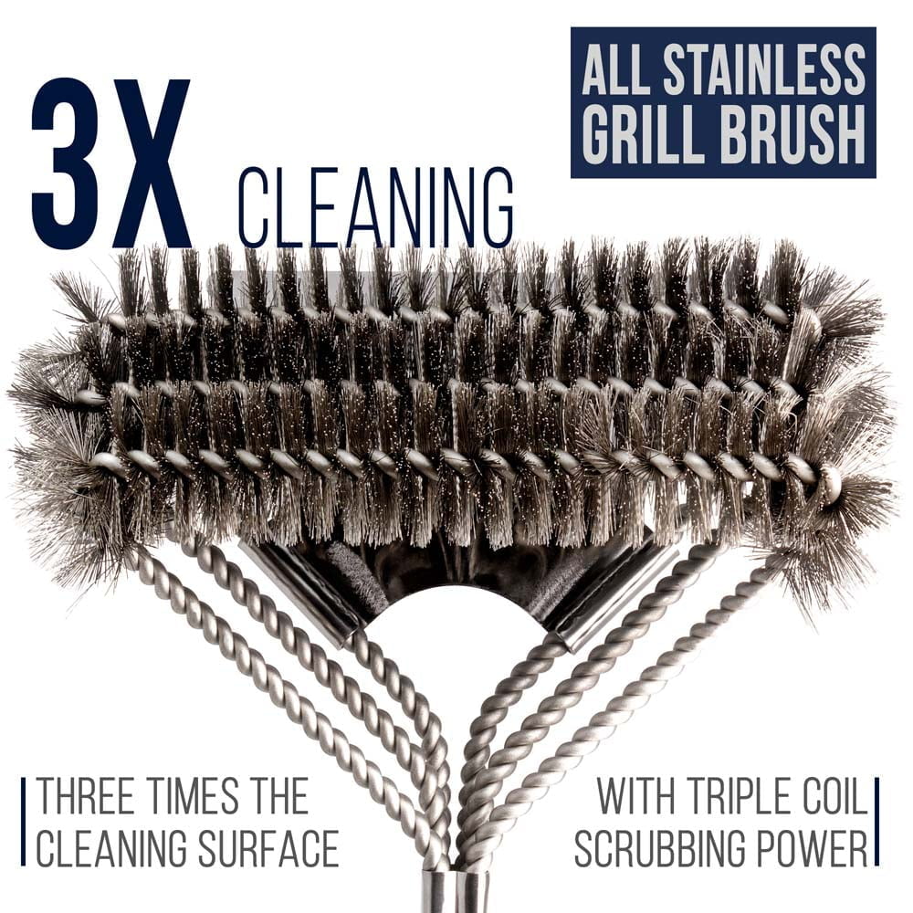 Steel Wire Grill Brush Shark BBQ