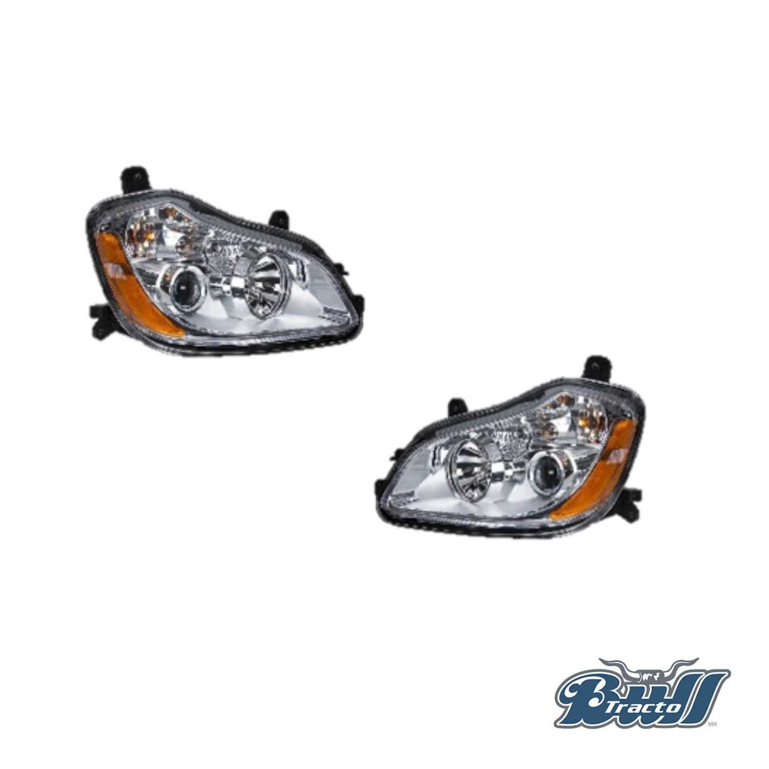 KENWORTH T680 HEADLIGHT Shark Chrome Shop