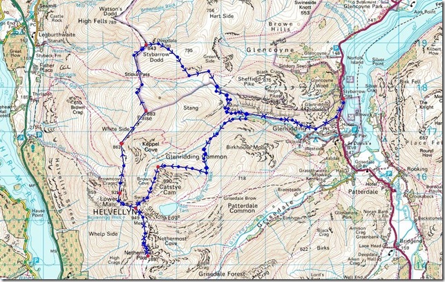 Sharkey's Dream Making It Up On The Eastern Fells