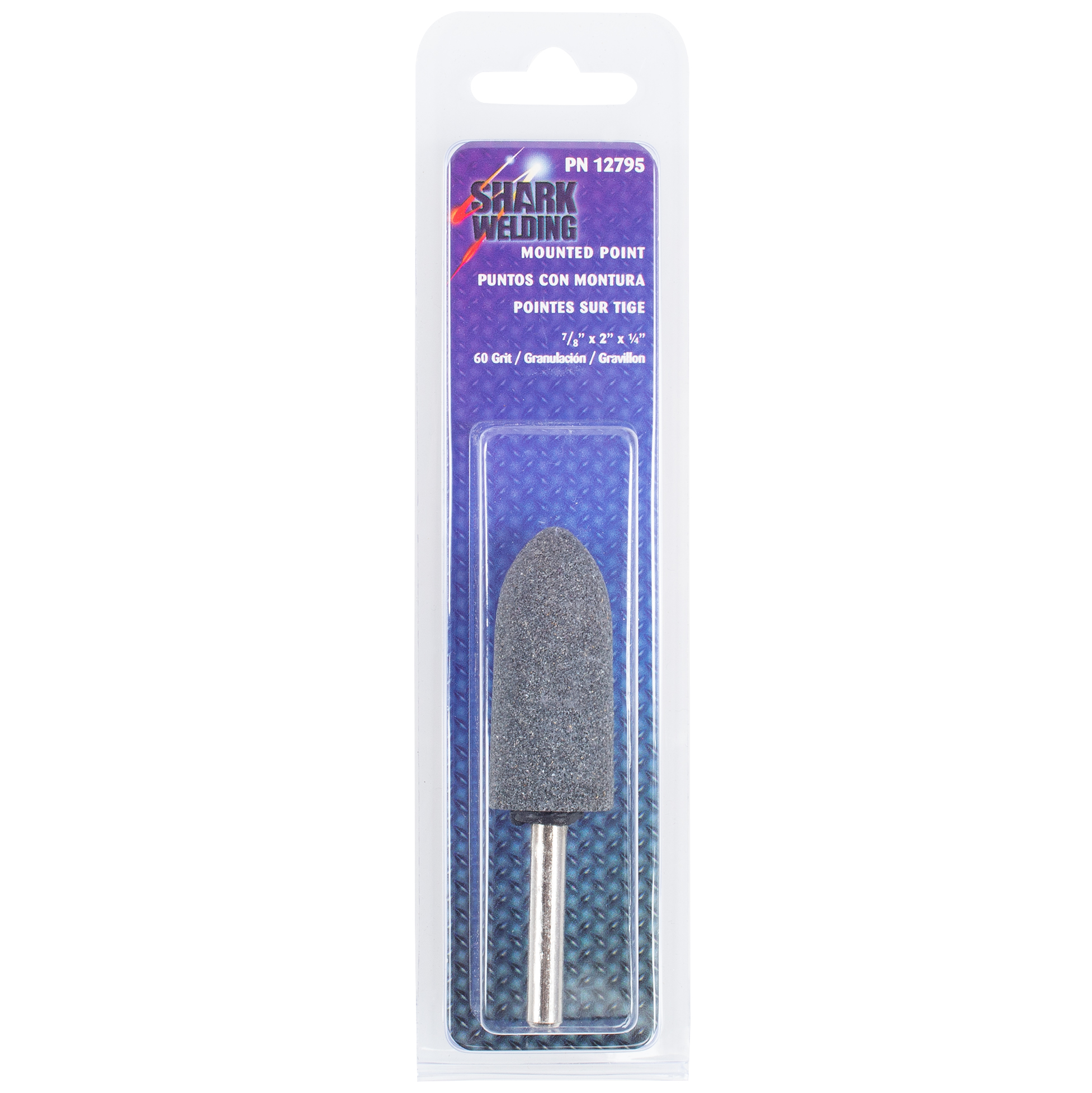 Mounted Point Grinding Wheels Shape A11. Size 2" x 7/8" Shark