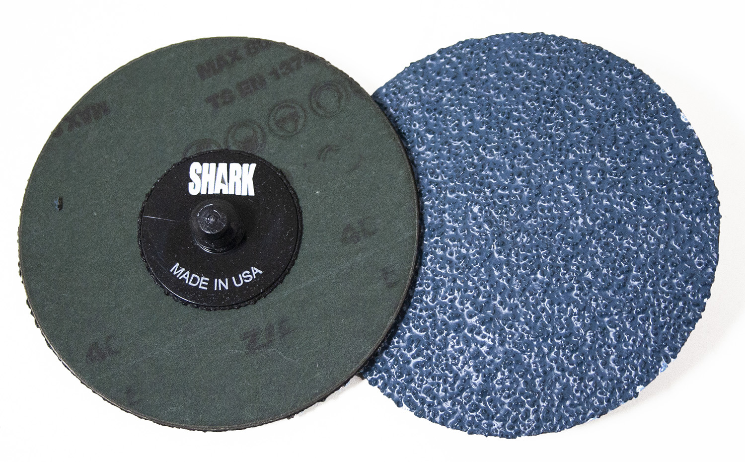 25 PK 3" Zirc Mini Grinding Discs 24 Grit Shark Industries
