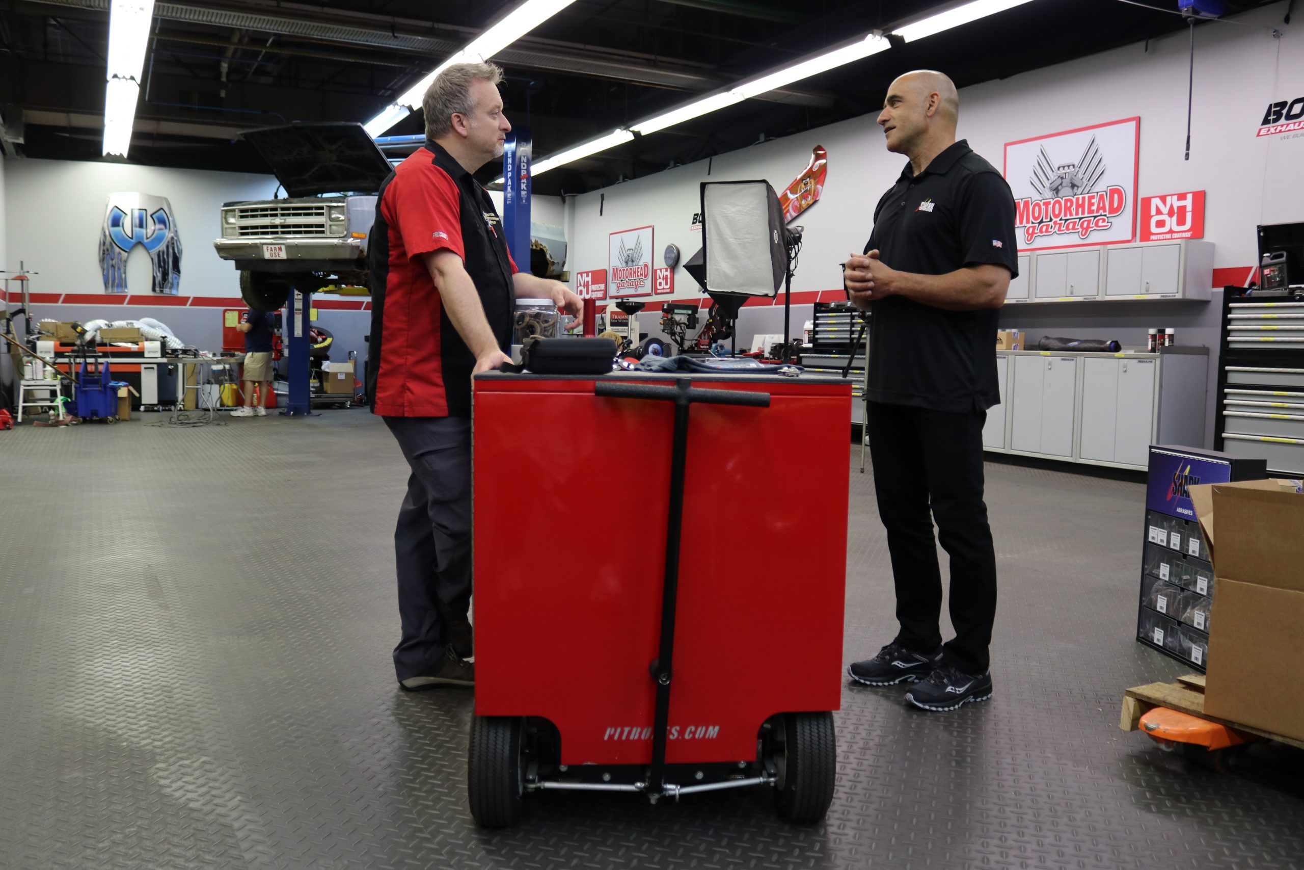 Shark Industries Debuts on Motorhead Garage on MotorTrend Network