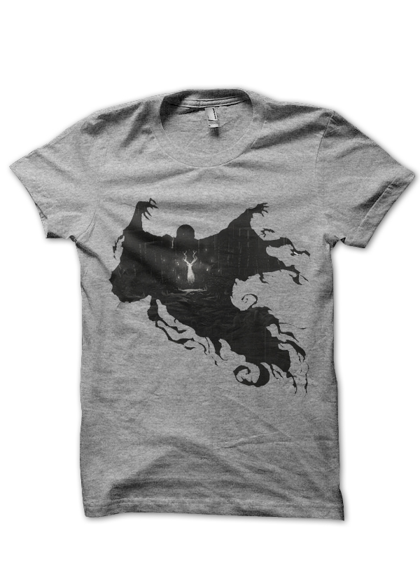 Harry Potter Grey Tee Shark Shirts