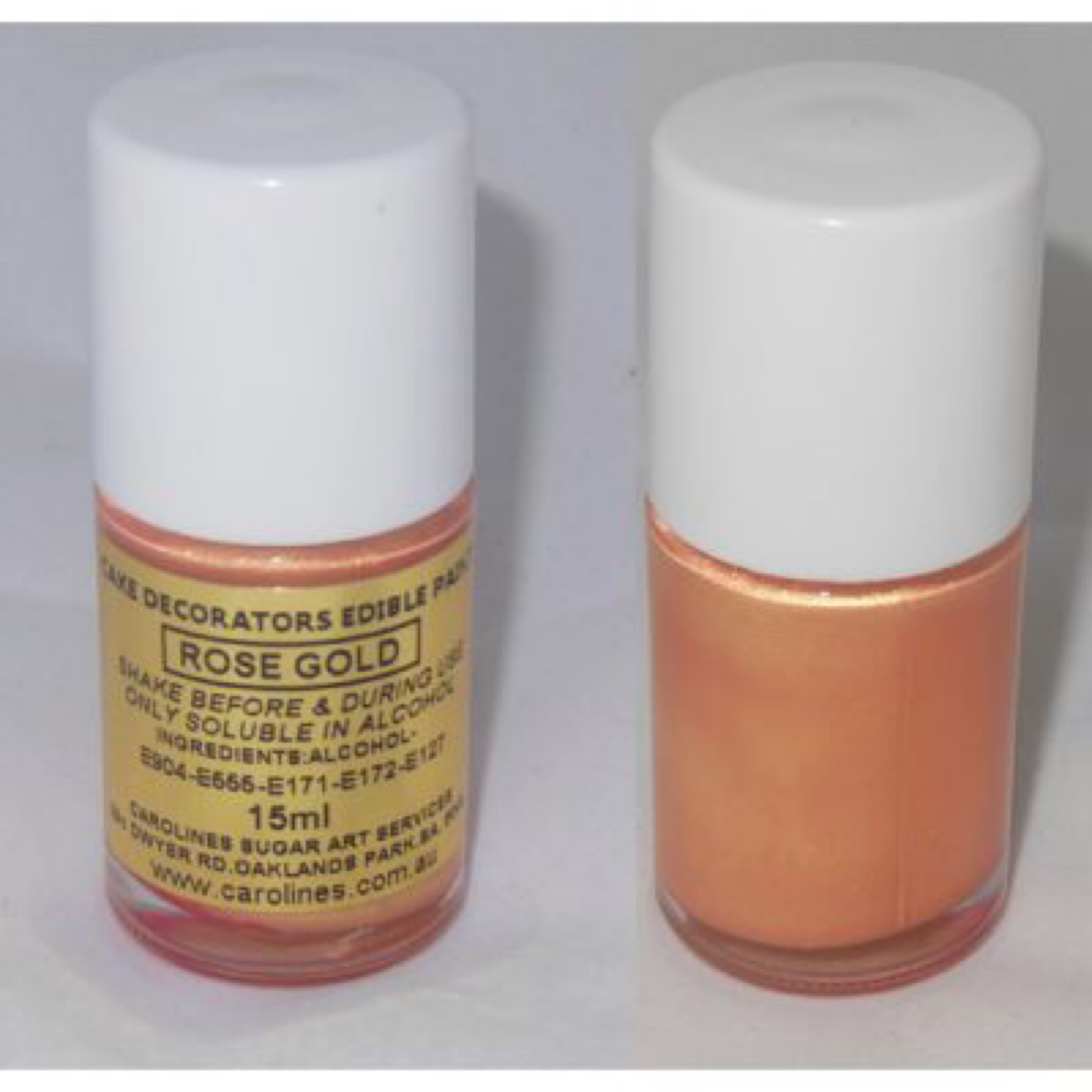 Edible Rose Gold Paint Sharones Cakes & Things