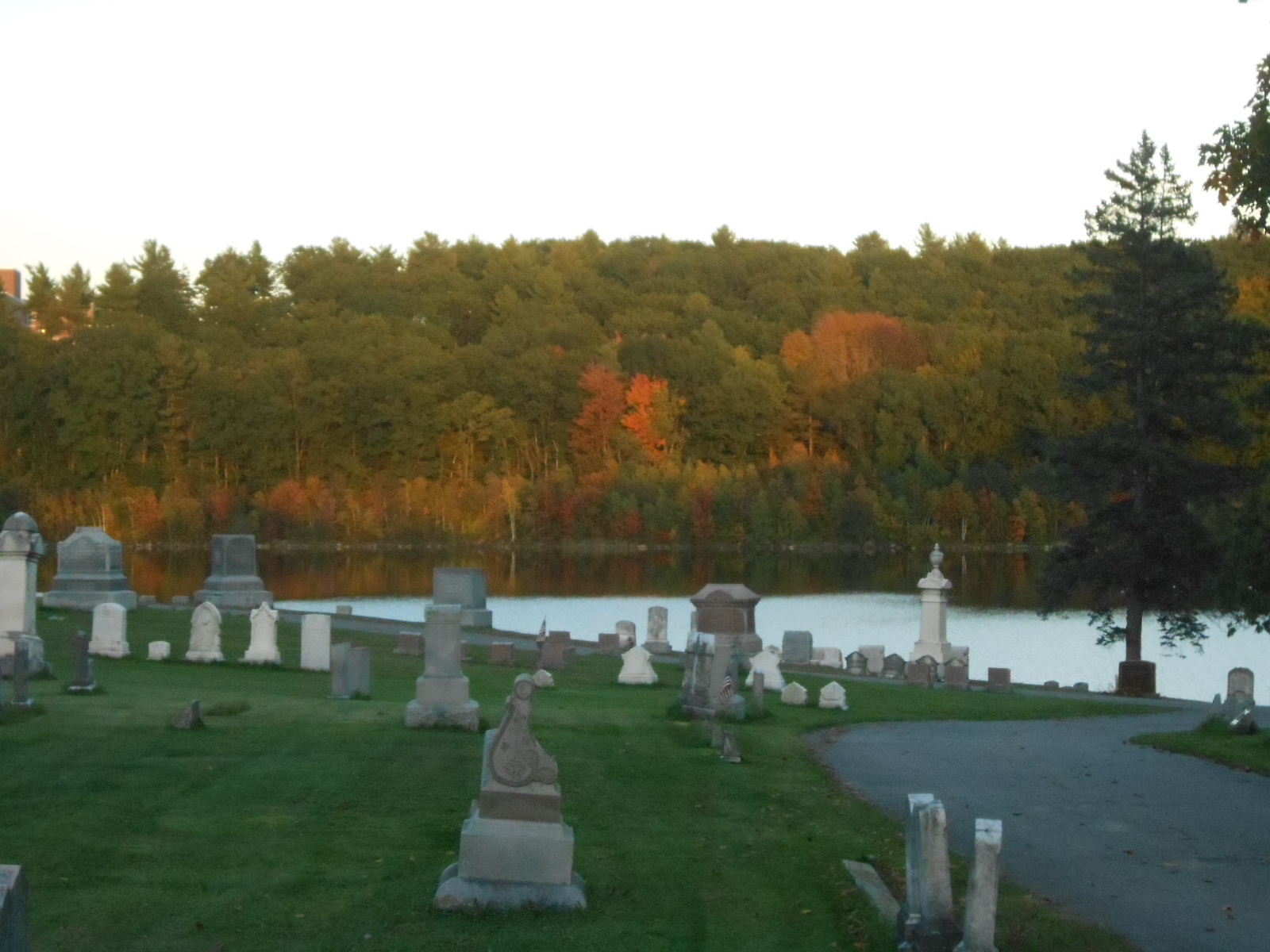 An Autumn Stroll in Crystal Lake Cemetery Sharon HealyYang