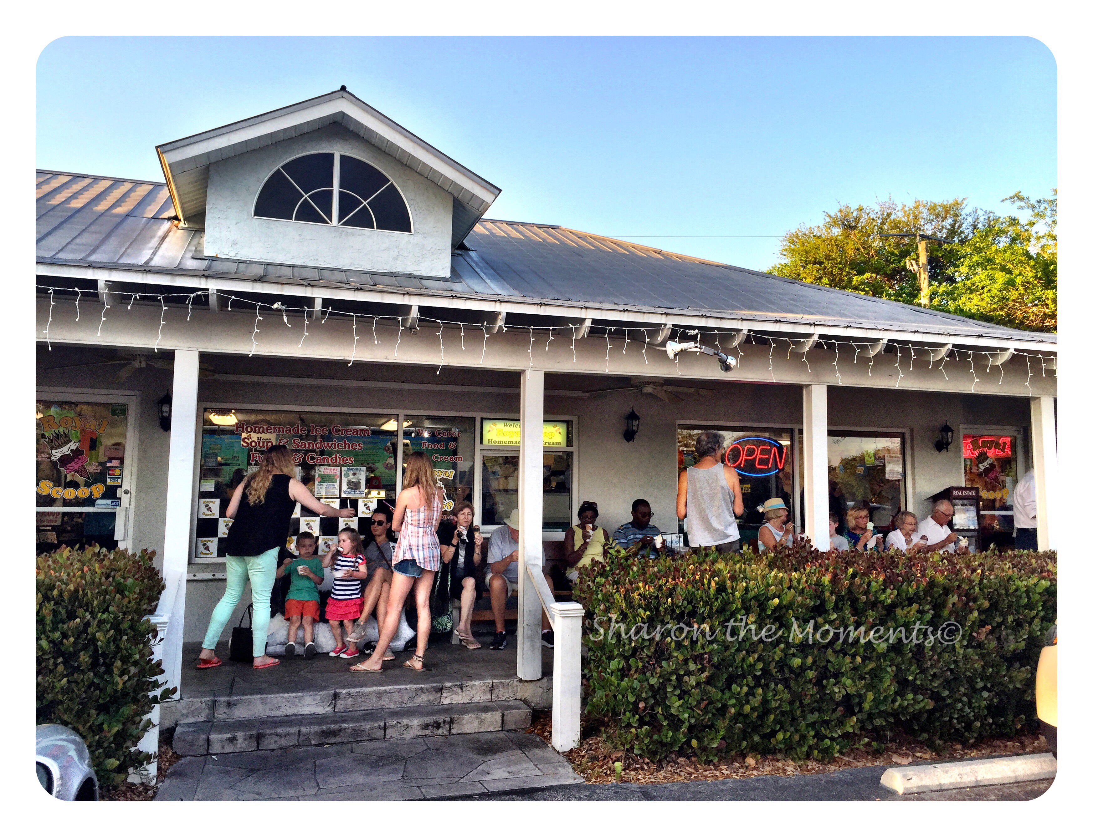 Royal Scoop Ice Cream Treat in Southwest Florida Sharon the Moments
