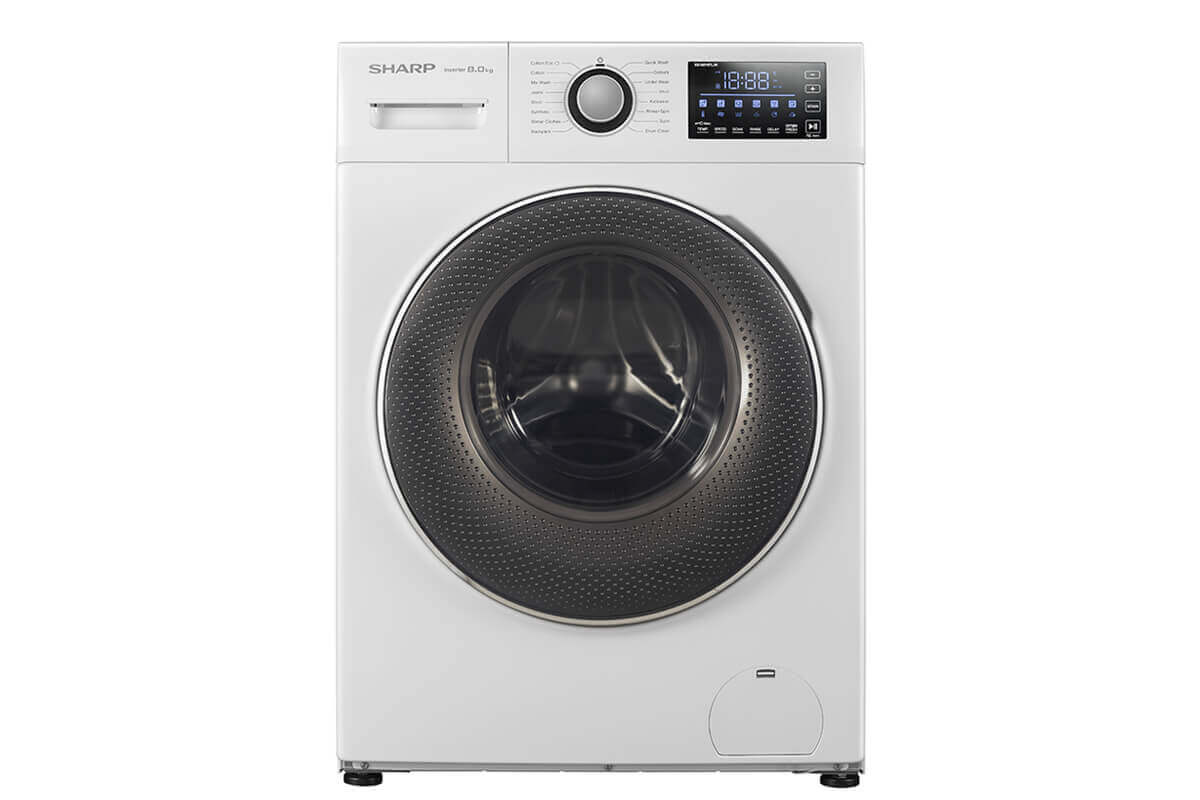 ESA814FLW 8kg Front Load Washing Machine Sharp Electronics