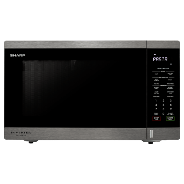 R395EST 34L Inverter Microwave Stainless Steel Sharp Electronics