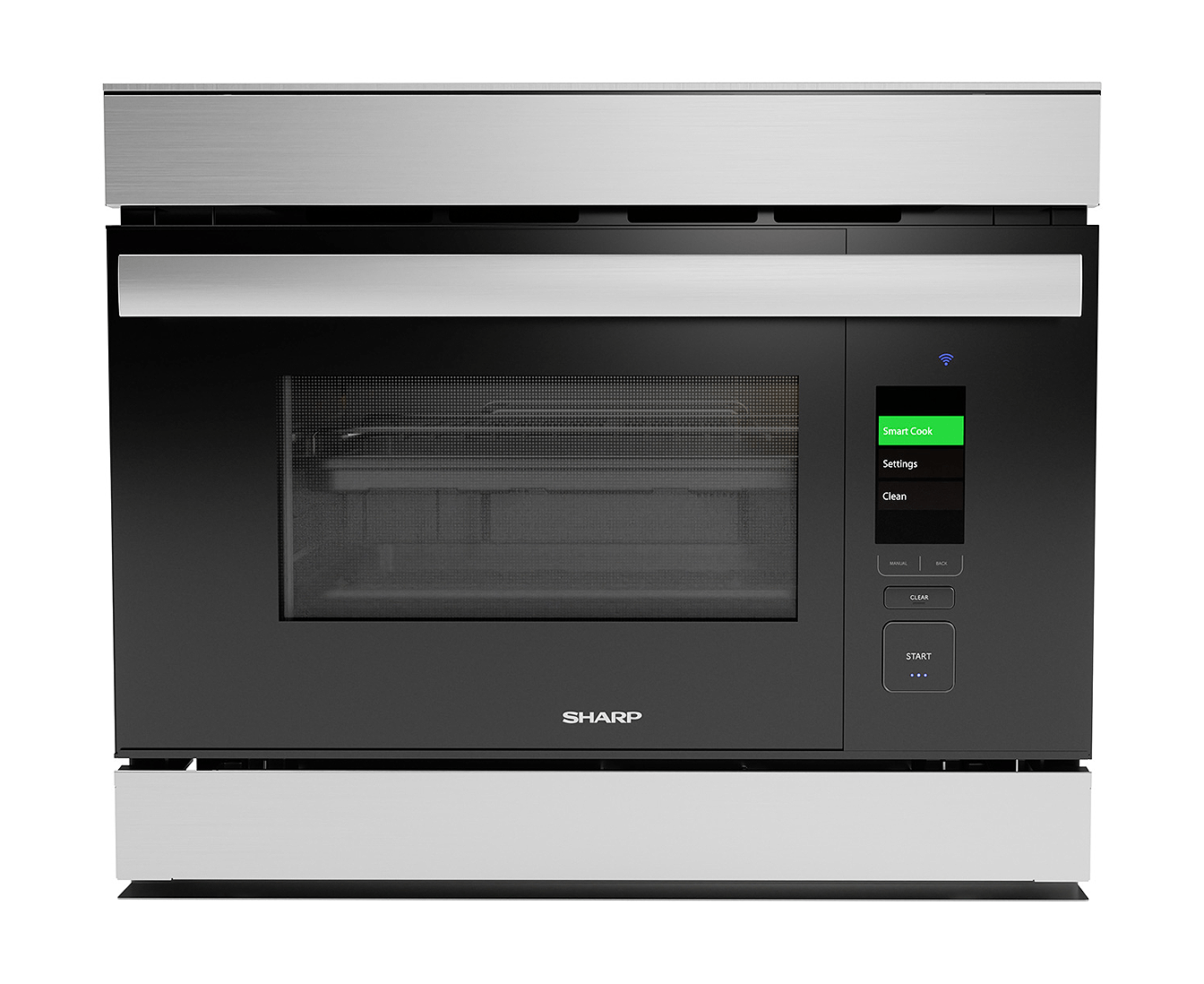 SSC2489GS 24Inch Steam Convection Wall Oven, Smart Combi