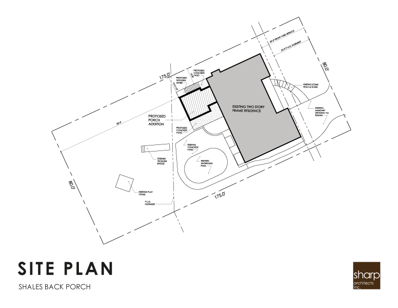 Shales Back Porch Sharp Architects Inc.