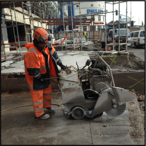 Demolition Cutting Sharp Concrete