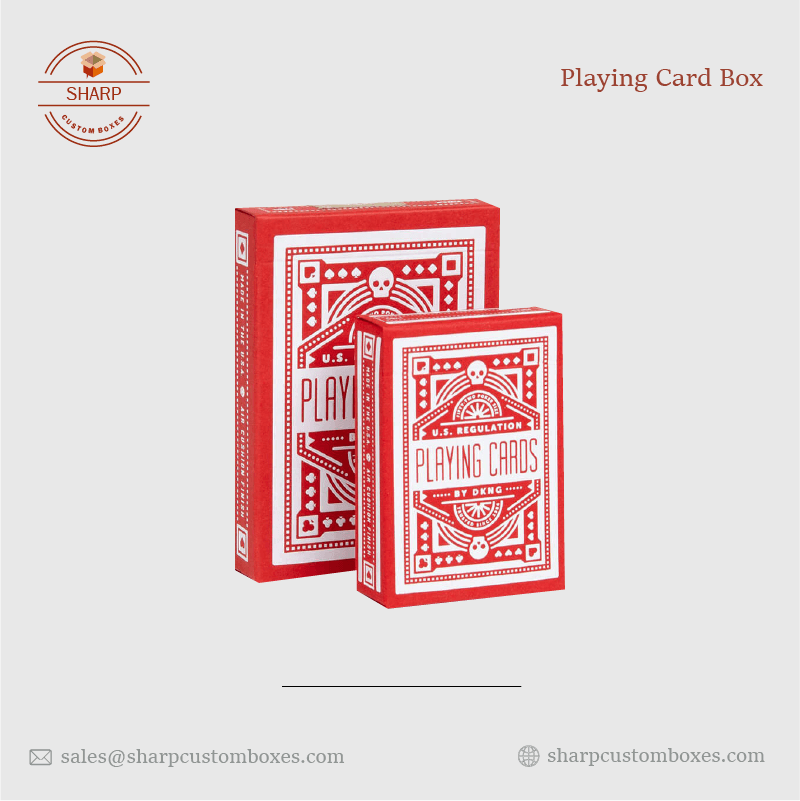 Custom Playing Card Boxes perfect for transporting your cards