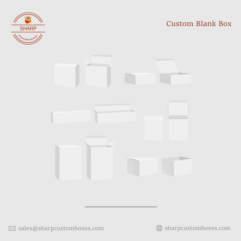 Order Printef Custom Blank Boxes Sharp Custom Boxes UK
