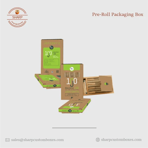 Custom Pre Roll Boxes Wholesale Printed Roll Boxes in USA