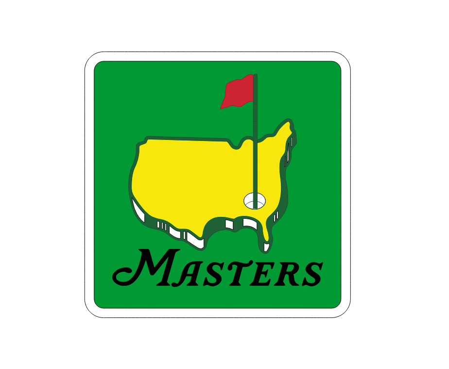 3D Masters Golf Tournament Logo, Masters Golf Wall art, Masters Golf