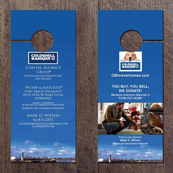 Premium Door Hangers Custom Door Hanger Printing Sharpdots