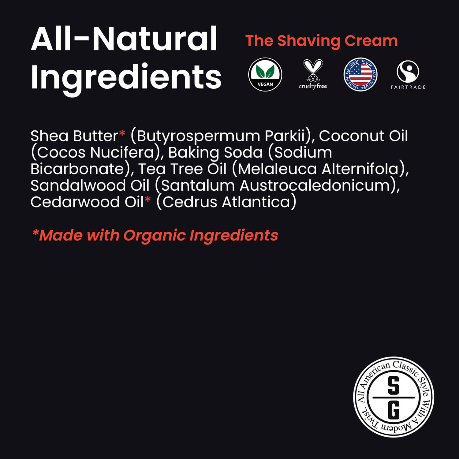 The Shaving Cream Sharp Gent's