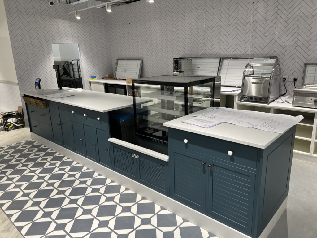 Dunelm Mill Romford Fit out of a new cafe and toilet block