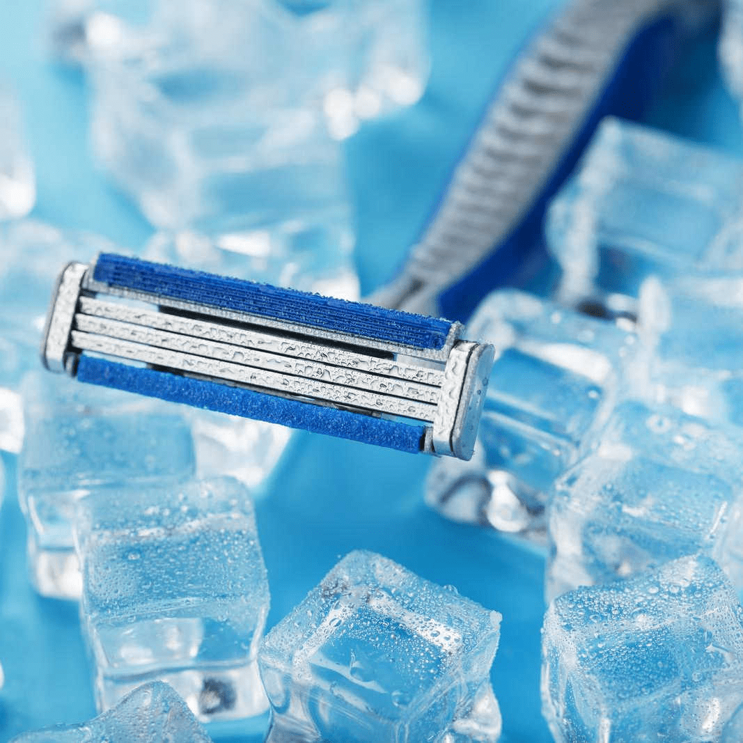 Shave Hack Using Ice for a Soothing Finish Sharpologist