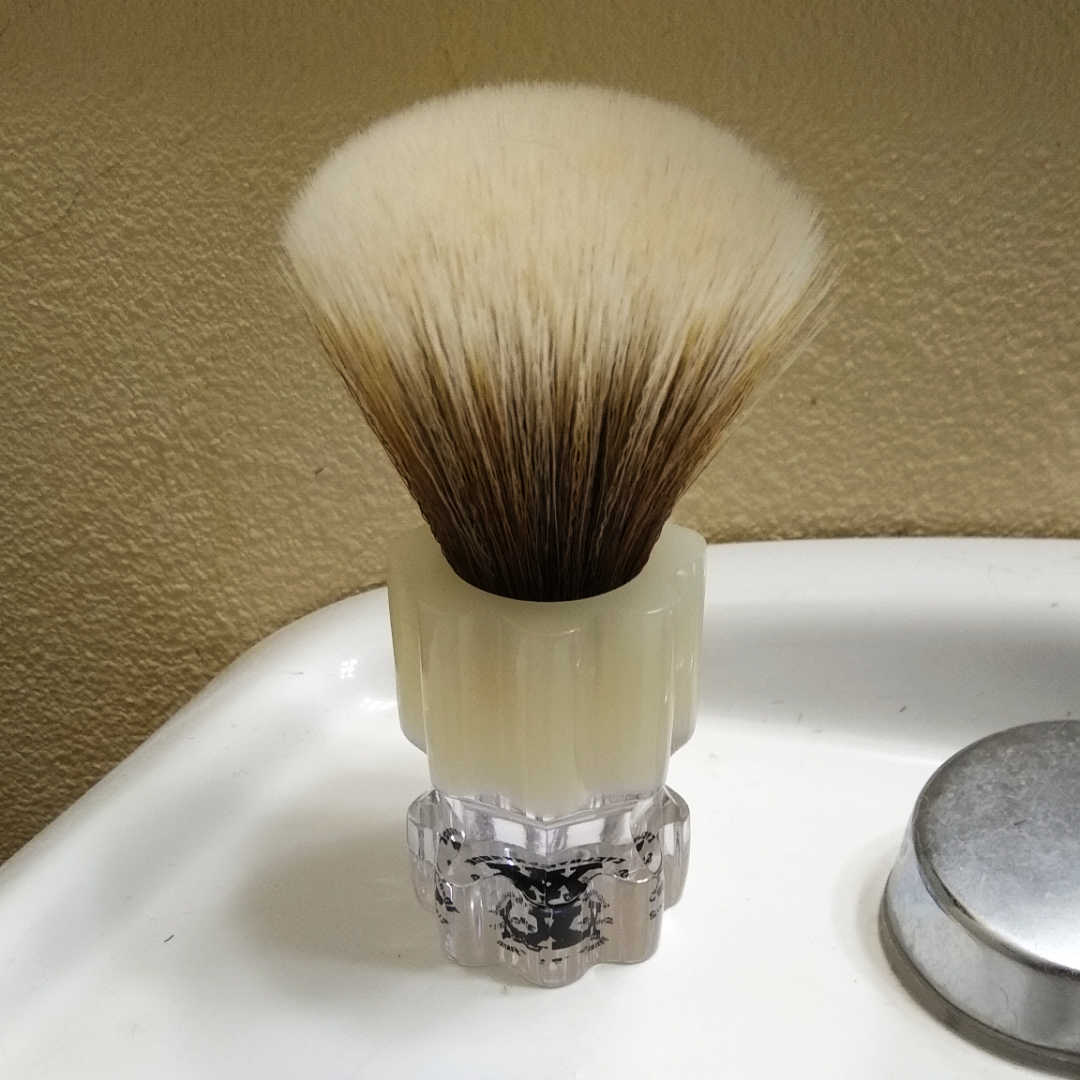 PAA Cyclotrode X Shave Brush Review Sharpologist