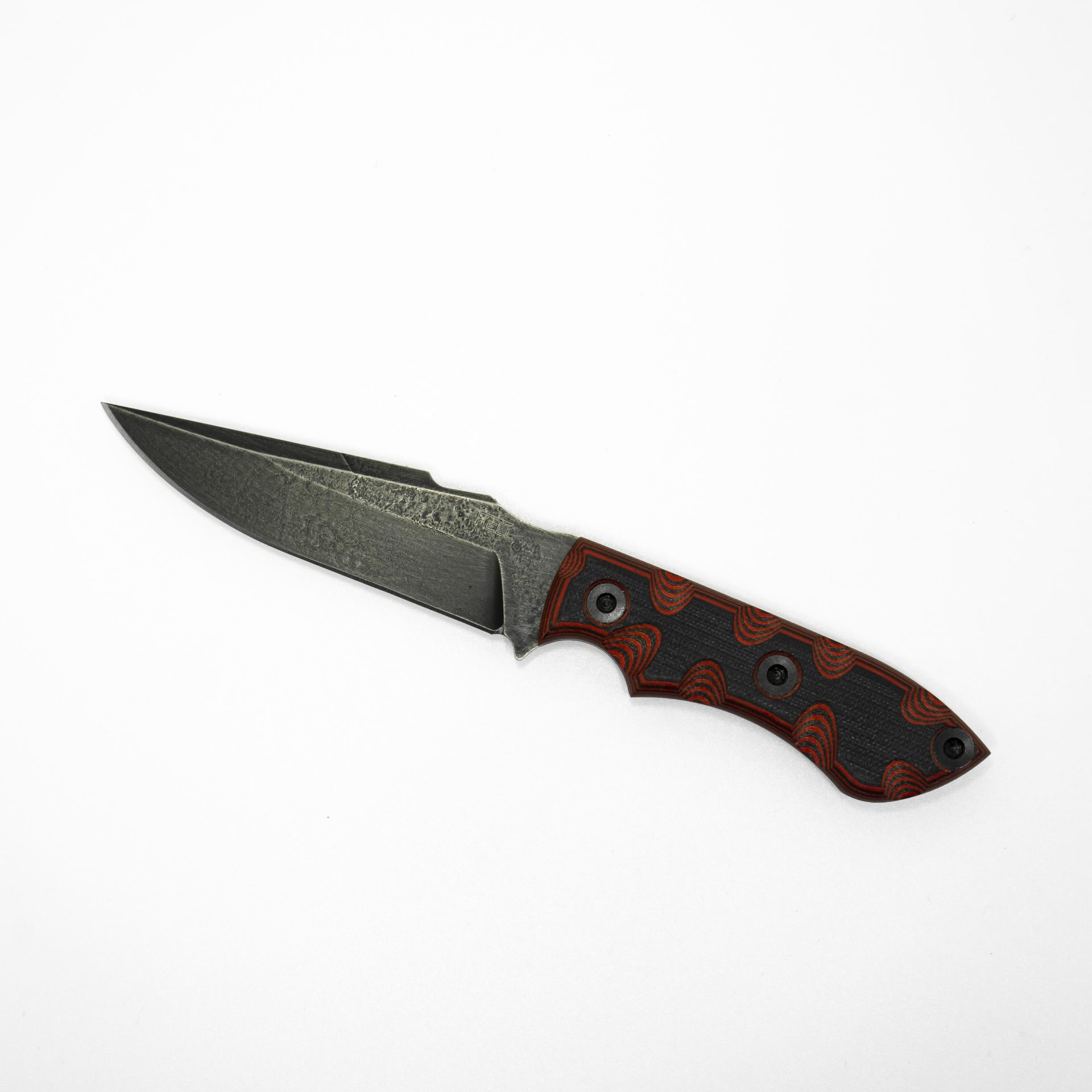 T.Kell Knives StrikerBRMSTGG Striker Fixed Blade Knife 1095