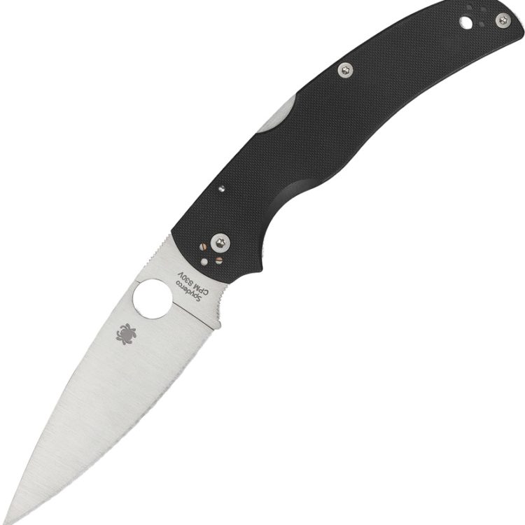 Spyderco SC244GP Native Chief Lockback Folding Knife Satin CPM