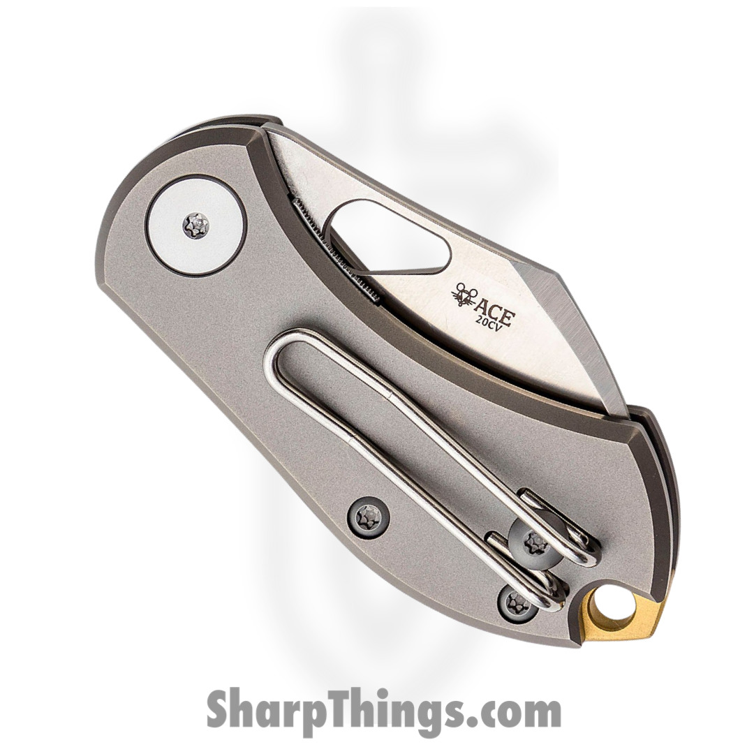 GiantMouse NIBBLERTITANIUM Ace Nibbler Folding Knife 20CV