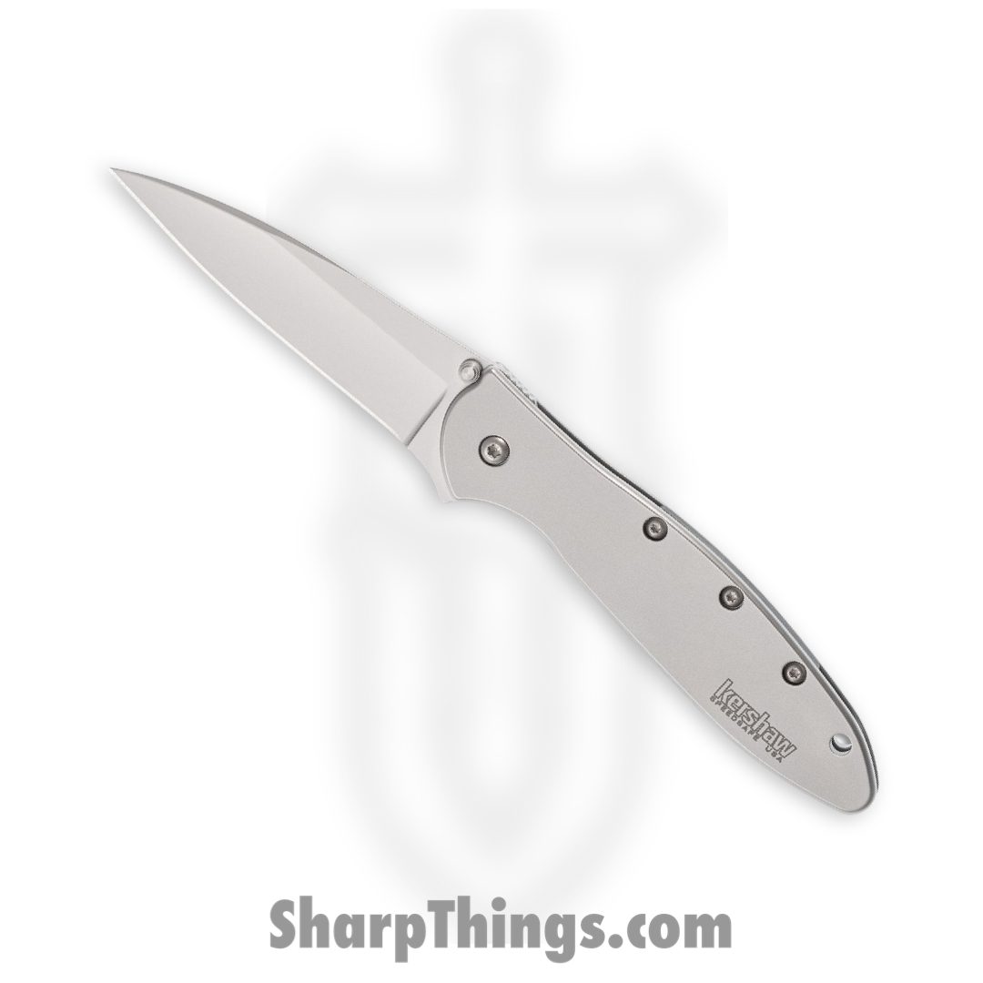 Kershaw 1660 Leek Folding Knife 14C28N Bead Blasted Drop Point