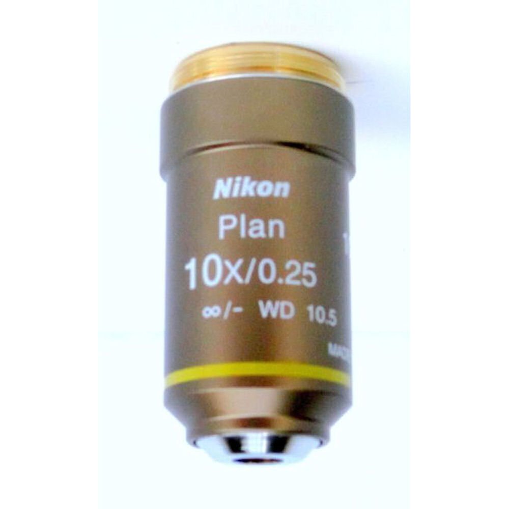Nikon 10x 0.25 Objective Vintage Microscope Lens Optics (Limited Stock