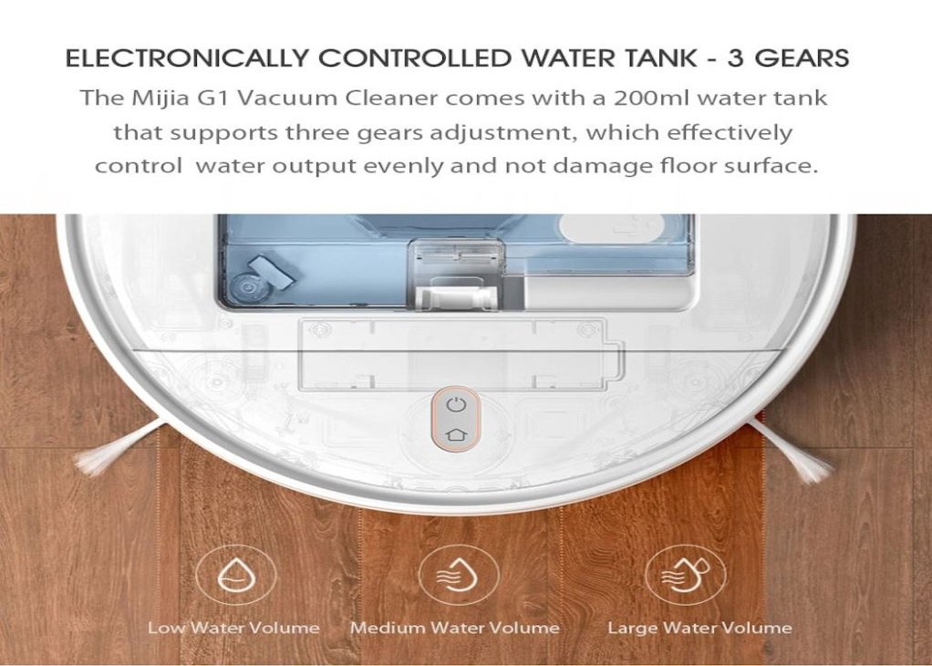 Xiaomi Mijia G1 2in1 Robot Vacuum Mop Smart Home Appliances ShaShinKi