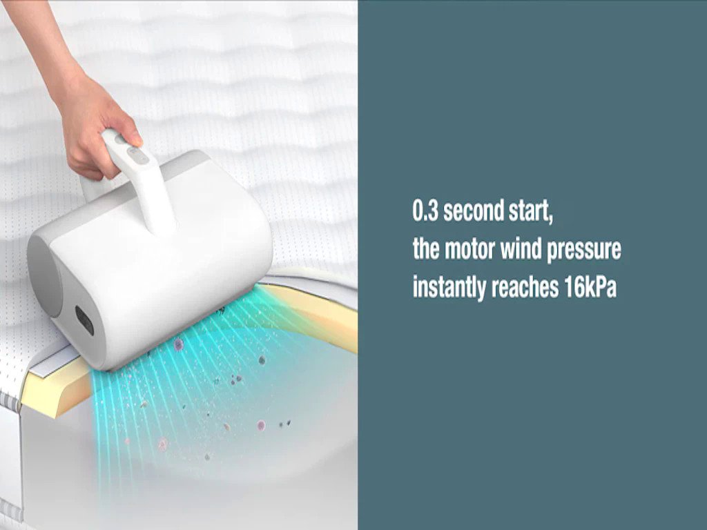 Xiaomi MIJIA Wireless Dust Mite Cleaner Smart Home Appliances ShaShinKi