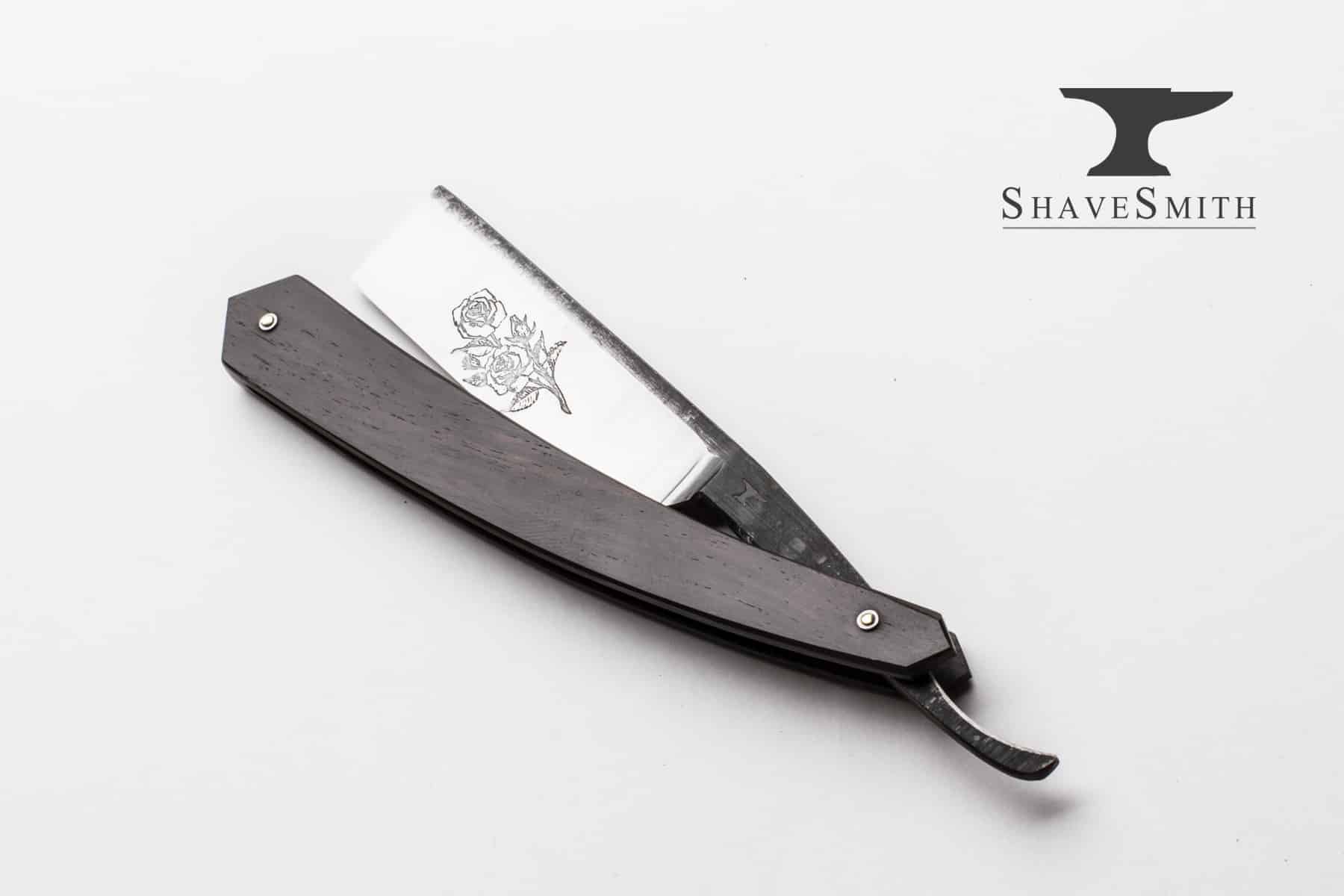 Custom Straight Razor Engraving ShaveSmith