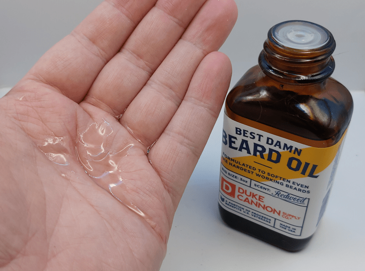 Best Damn Beard Oil Review Swing and a Miss