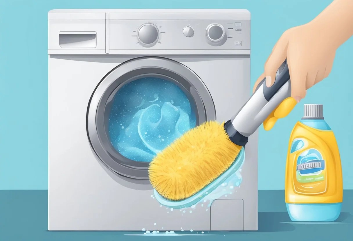 How To Remove Mold from Rubber Seal On Washing Machine?