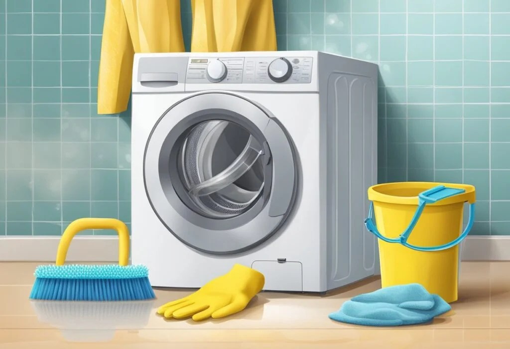 How To Remove Mold from Rubber Seal On Washing Machine?