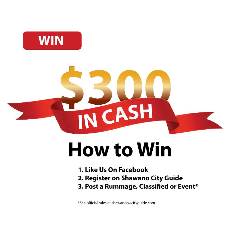 Shawano City Guide Rummage Sale Listings, Rentals, Classifieds