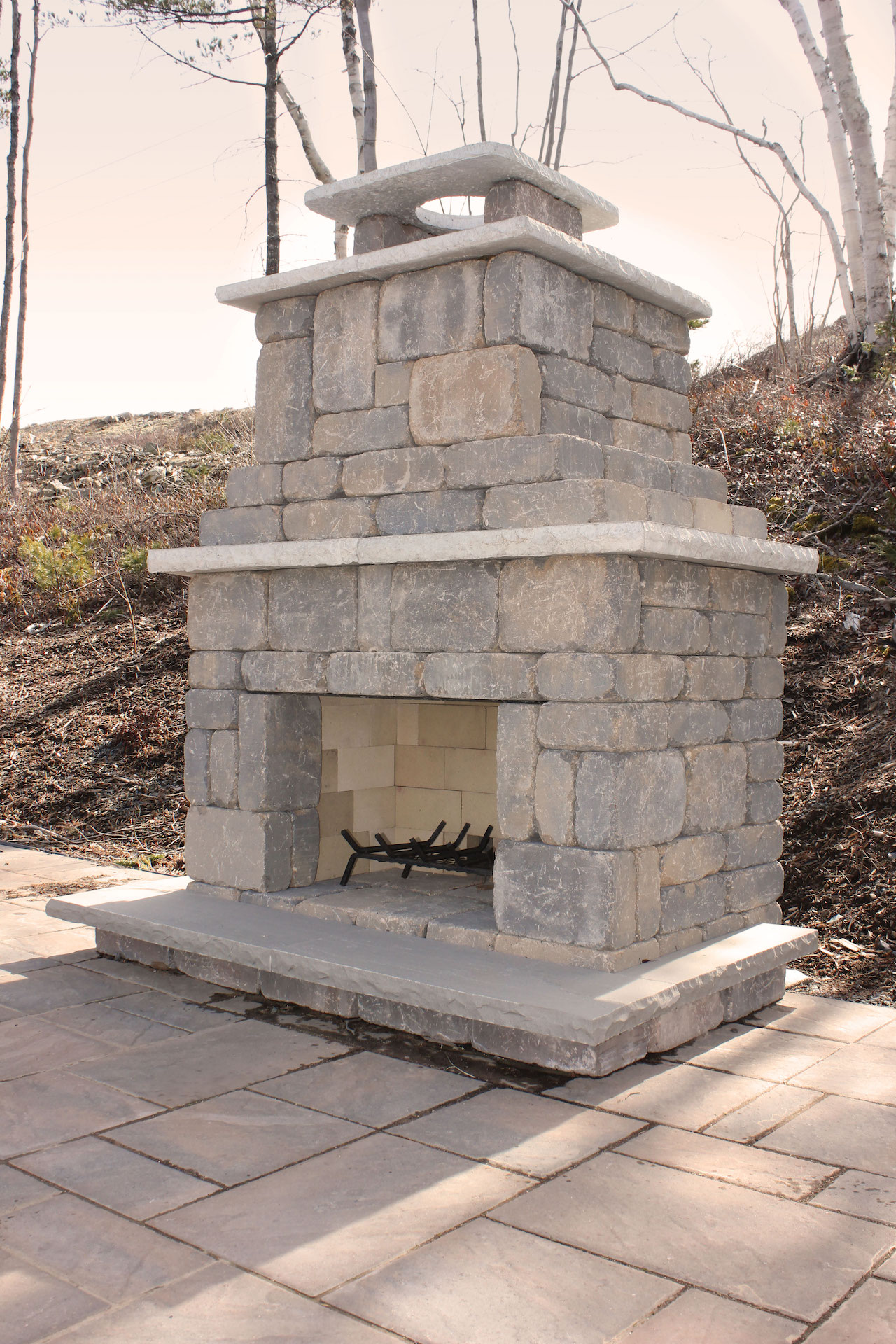 Brooklyn Fire Place Kit Shaw Brick