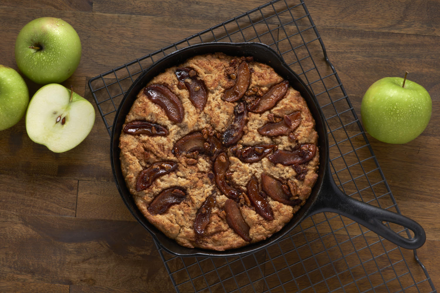 Apple Skillet Cake Shawnee Milling