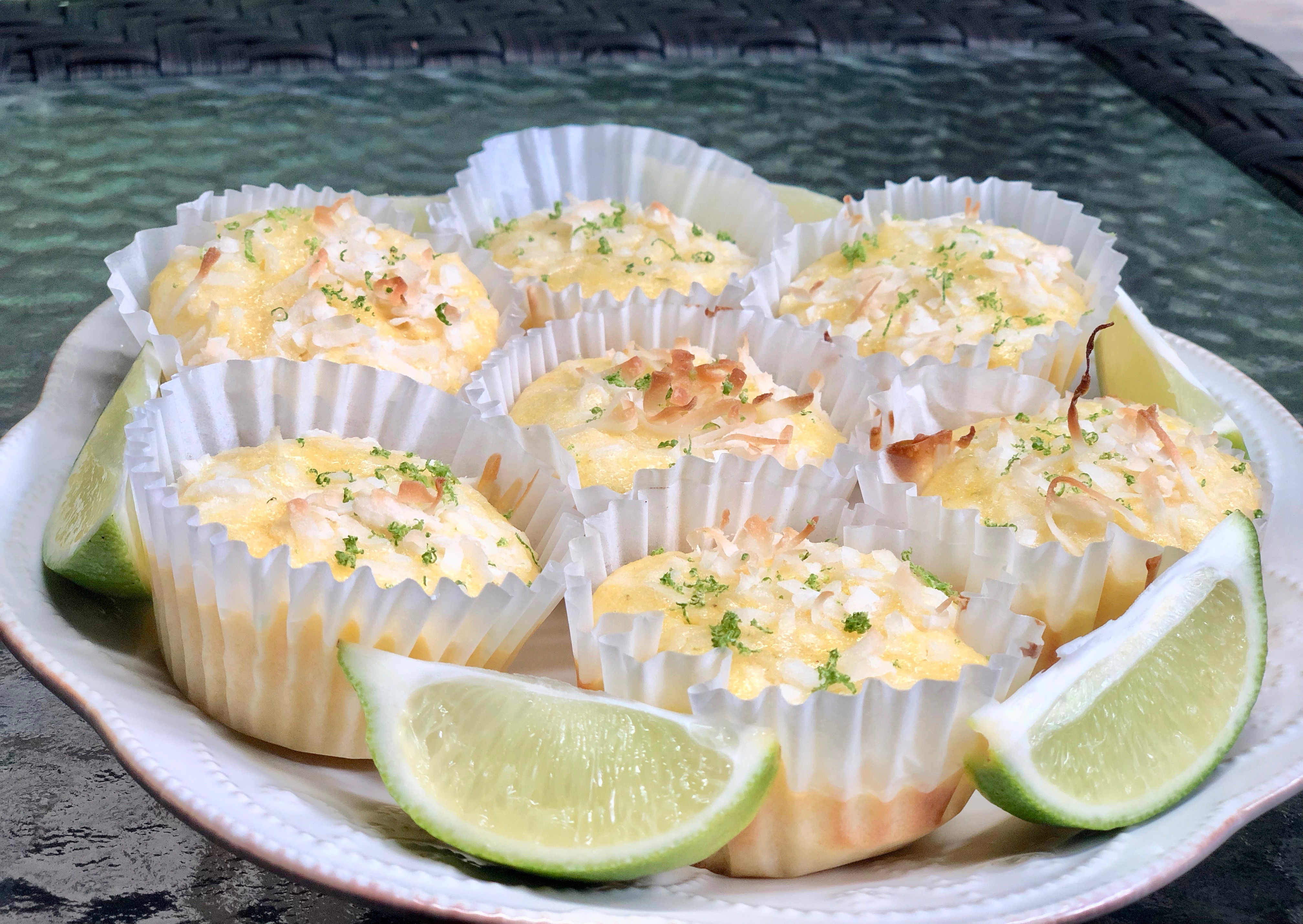 Coconut KeyLime Muffins Shawnee Milling