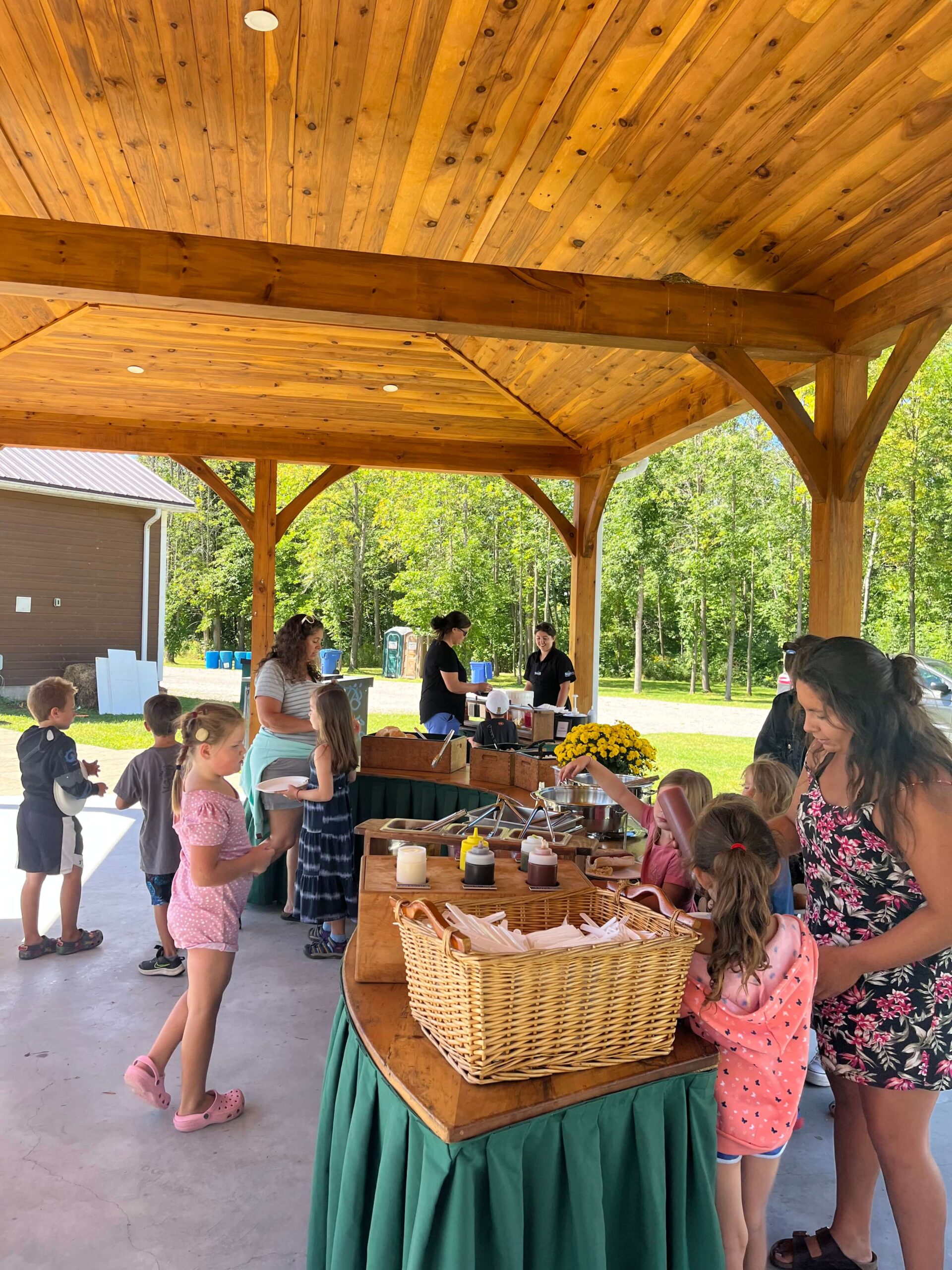 Rama Daycare End of Summer BBQ Shaws Catering