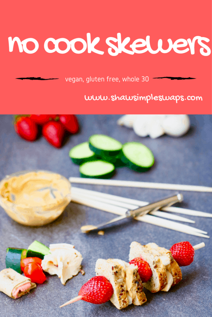 No Cook Picnic Snacks 3 Skewers for Every Appetite!