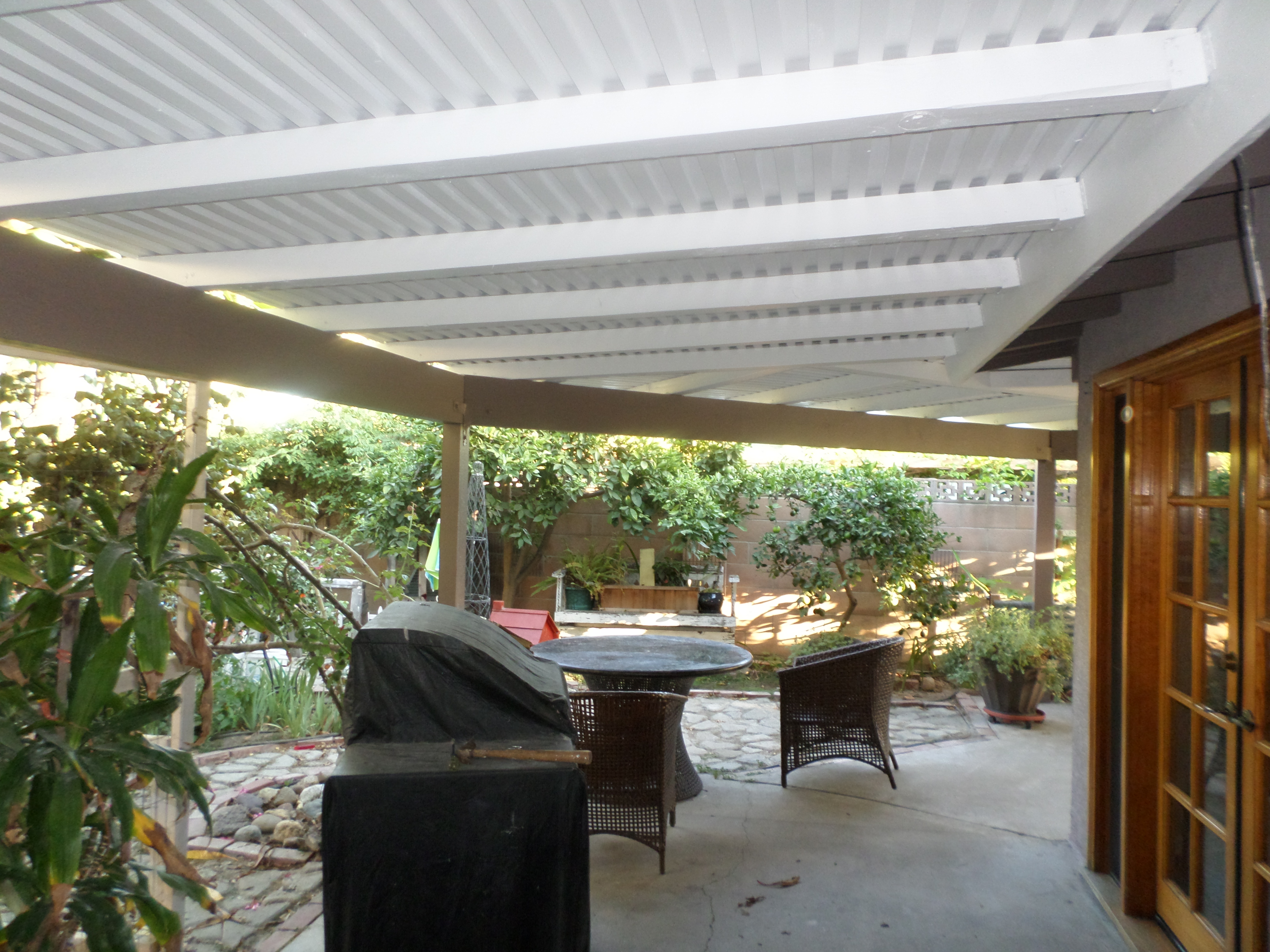 Patio Cover Shaw's Painting Inc.