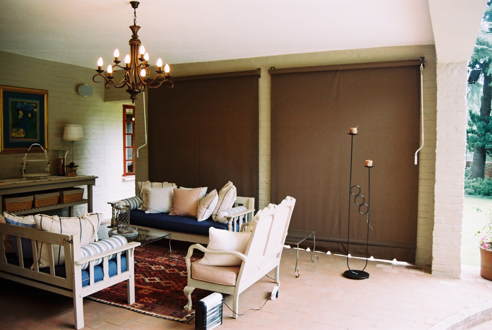 Domestic Solid Canvas Blinds Shaydee Awnings